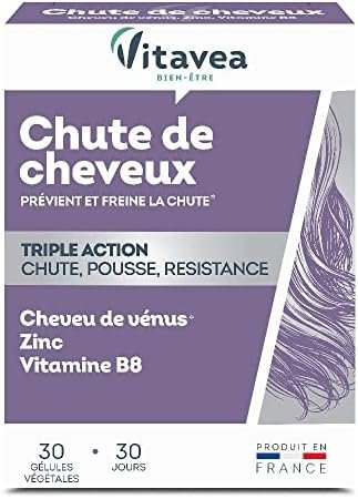 Vitavea chute de cheveux – complément alimentaire pour les cheveux – 3