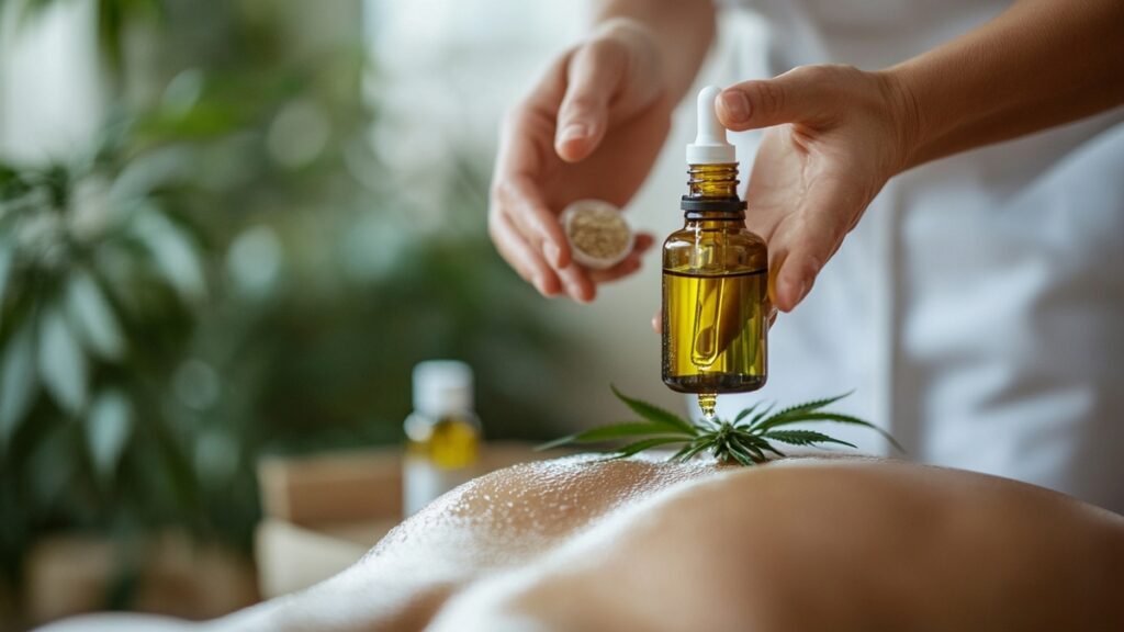 Les bienfaits de l'huile de massage cbd pour votre bien-être